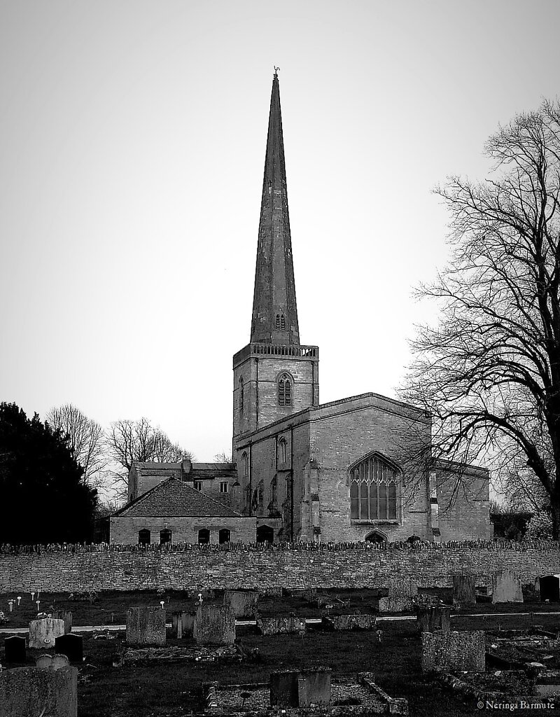 Same church, different mood.