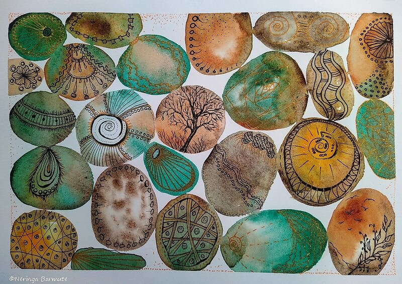 Watercolour & Ink