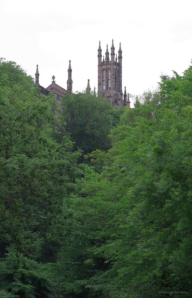 View from Dean Village