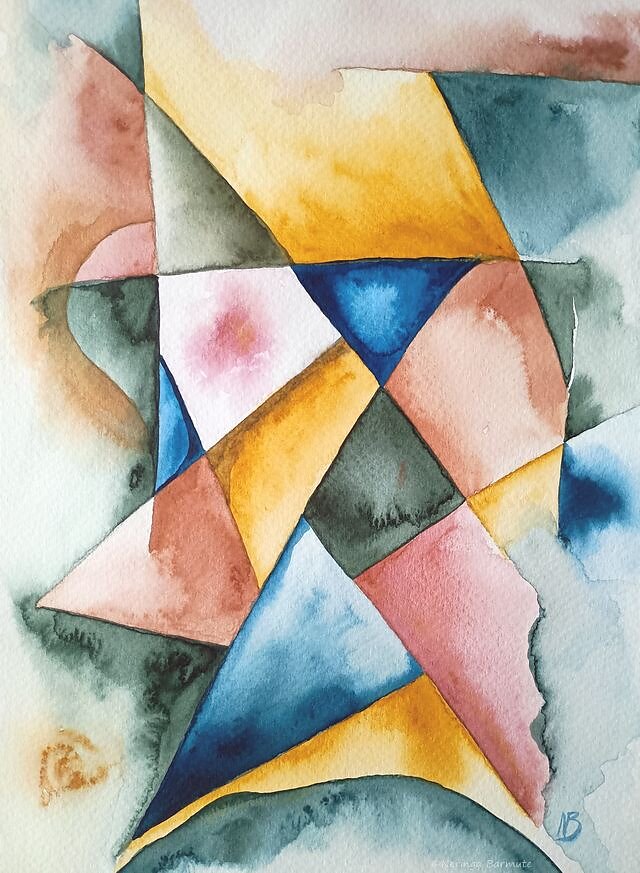 Abstract watercolour